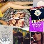 Collage of album covers for this week's Listening Journal