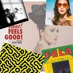 Collage of album covers from this week's Listening Journal